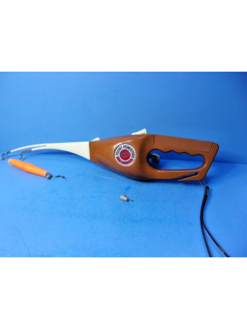 Vintage Popeil's Pocket Fisherman Spin Casting Outfit 1972 Folding Fishing Pole